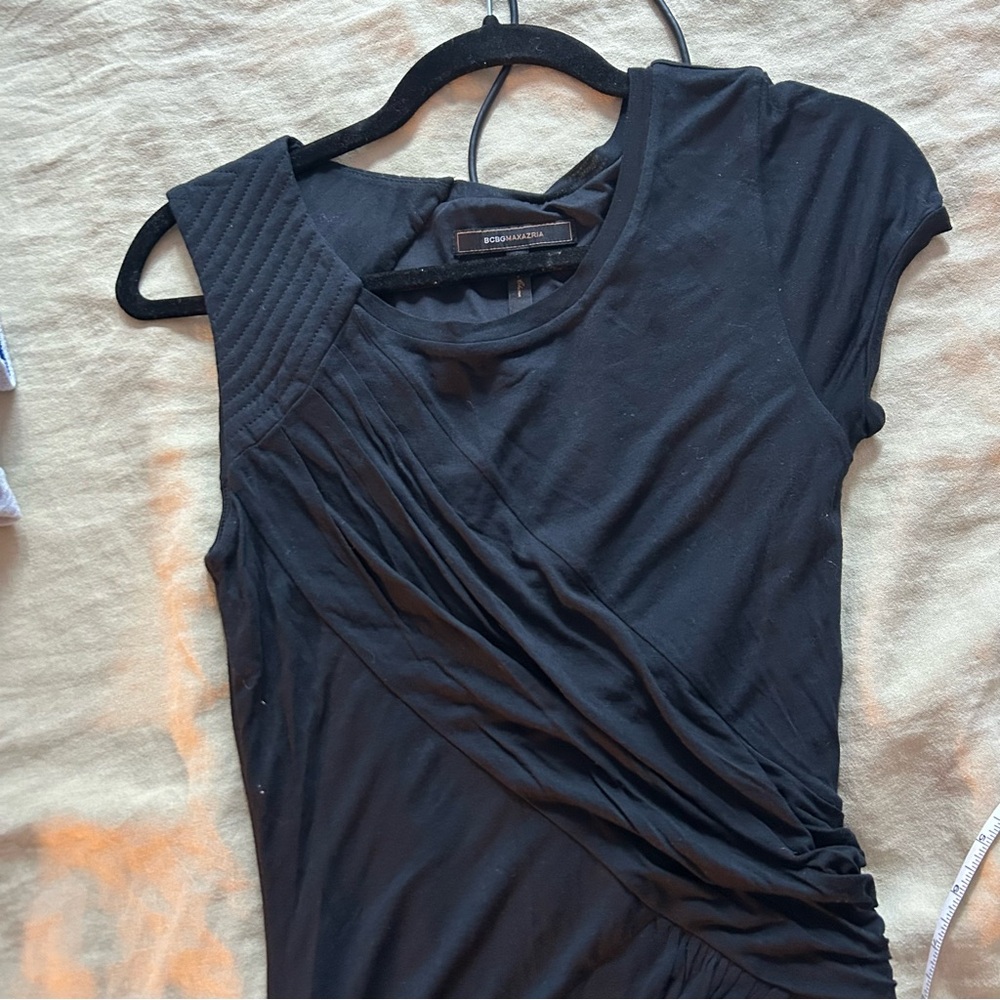 BCBGMAXAZRIA Chic Black Mini Dress